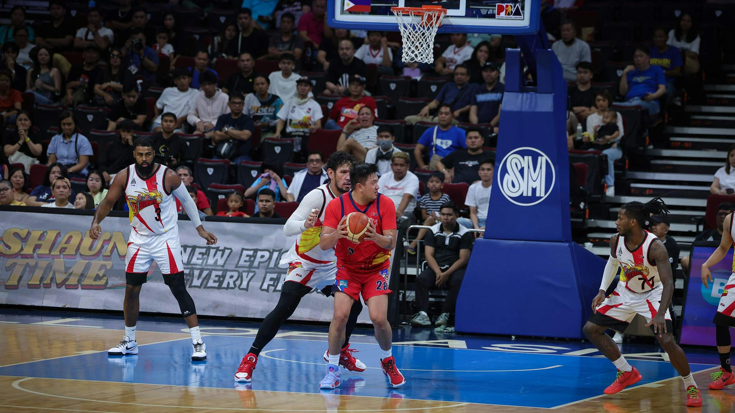 PBA: June Mar Fajardo admits defensive struggle against three-point sniping Beau Belga